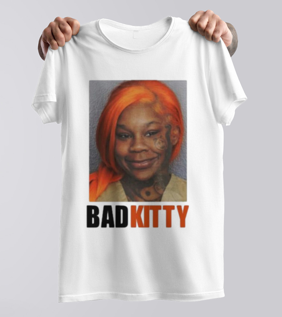 Bad Kitty Sukihana Mugshot T-Shirt