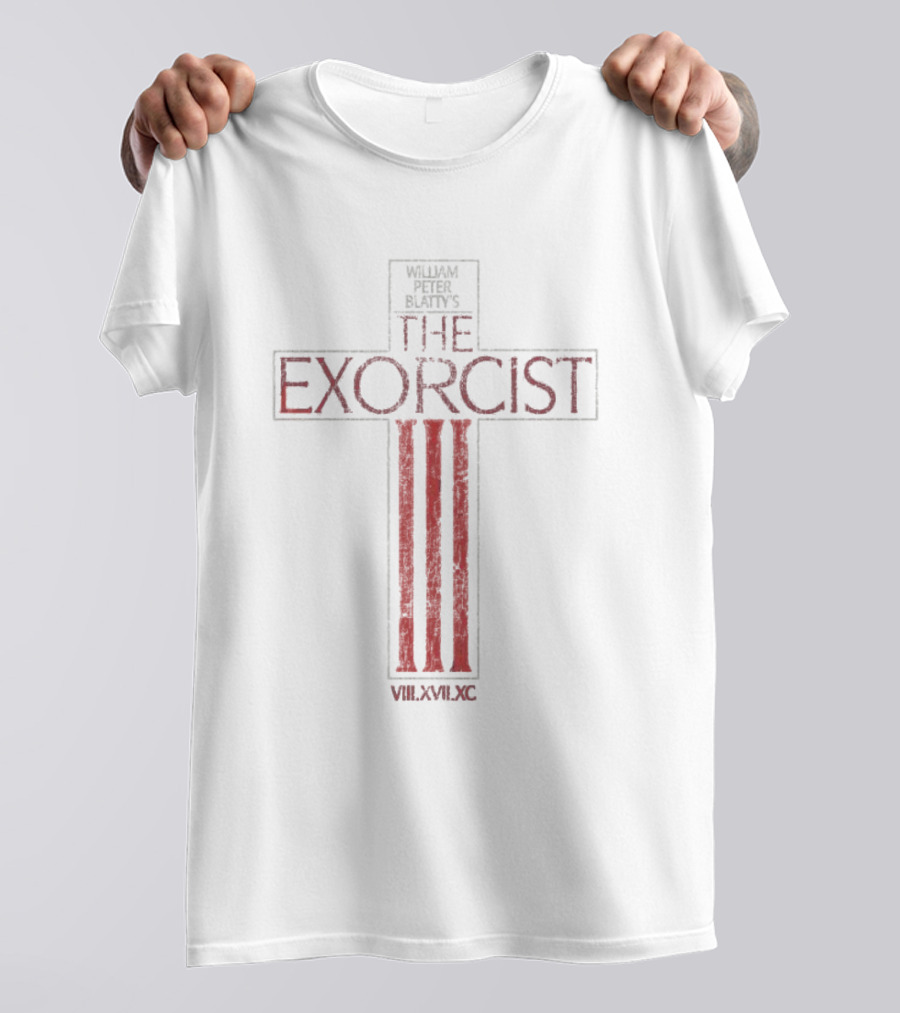 William Peter Blatty’s The Exorcist Cross VII XVII XC T-Shirt