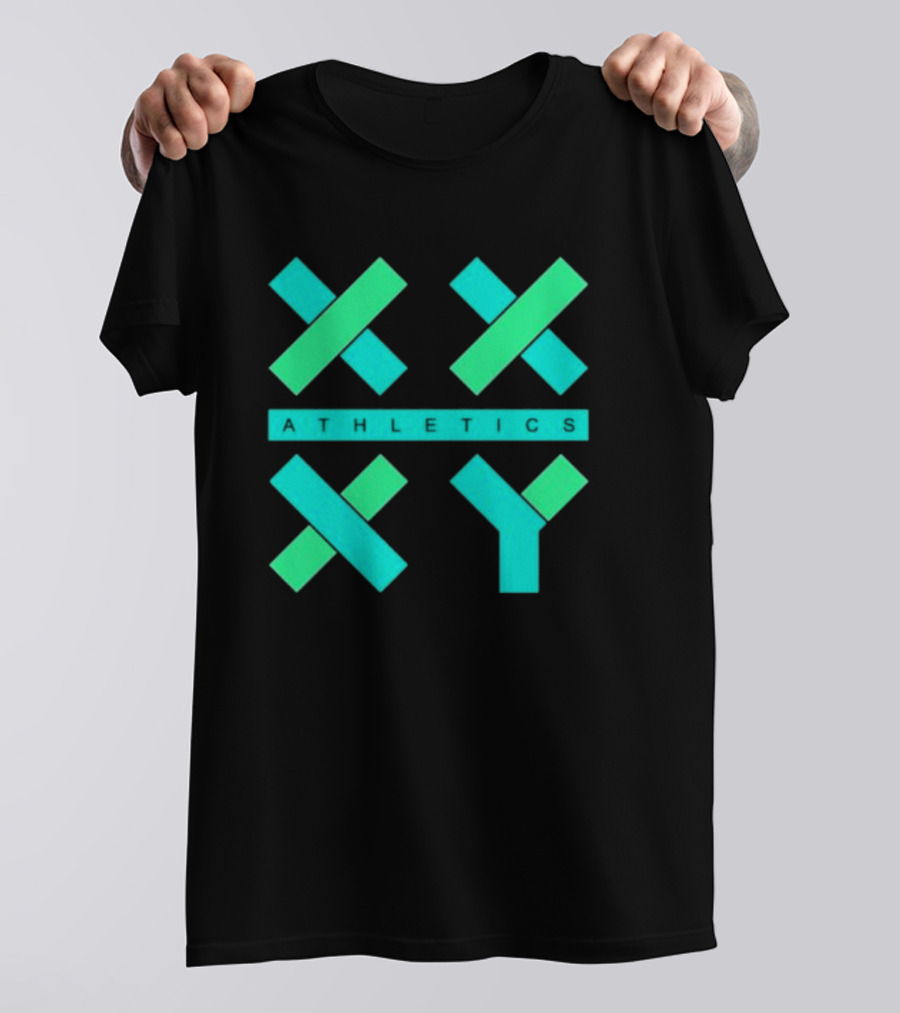 Xx Xy Athletics Neon Geometric T-Shirt