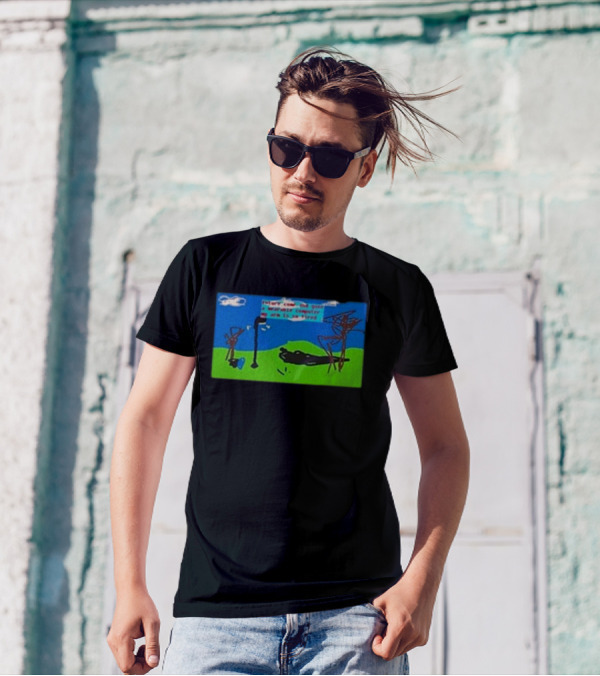 Xyberscape Signed Future Coming Gone My Arm Is So Tired T-Shirt