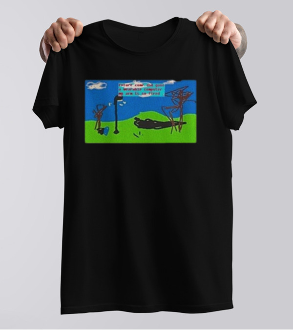 Xyberscape Signed Future Coming Gone My Arm Is So Tired T-Shirt