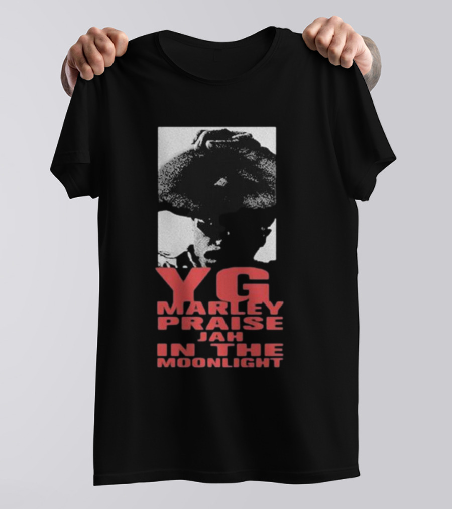 Yg Marley Praise Jah In The Moonlight T-Shirt