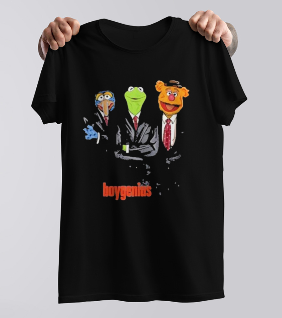 Boygenius Muppet Characters In Suits T-Shirt