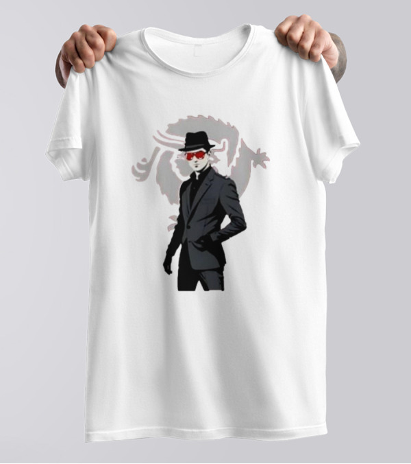 Satoshi Vision LaMint Crypto Dragon Suit T-Shirt