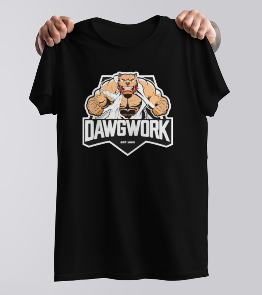 Dawgwork Est 1983 Muscle Dog Power T-Shirt