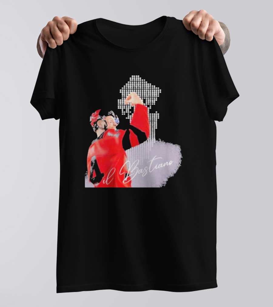 Il Bastiano Number 4 Hockey Celebration Signature T-Shirt