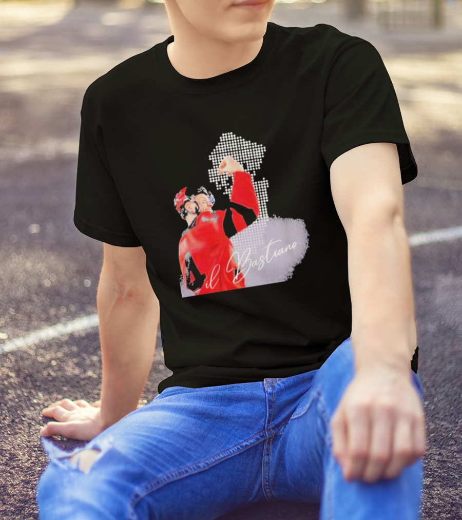 Il Bastiano Number 4 Hockey Celebration Signature T-Shirt