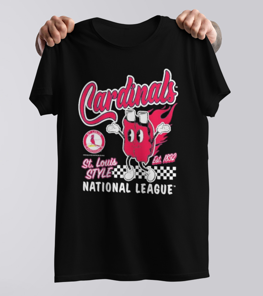 Cardinals St. Louis Style National League Est. 1892 T-Shirt