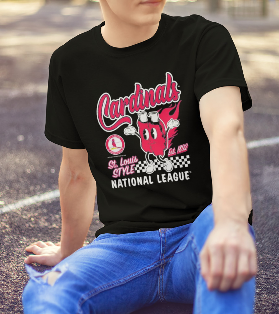 Cardinals St. Louis Style National League Est. 1892 T-Shirt