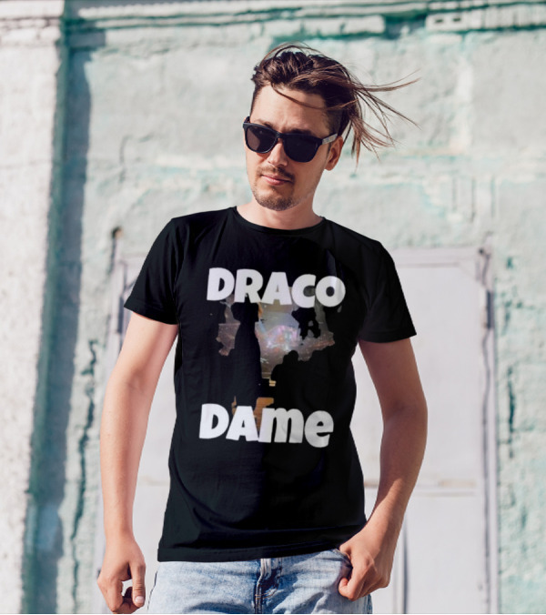 Draco Dame Basketball Arena Silhouette Scene T-Shirt