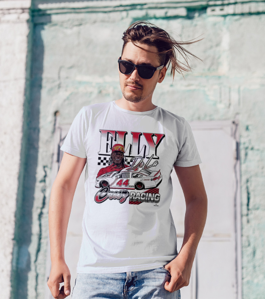 Elly De La Cruz Racing Car 44 Racing T-Shirt