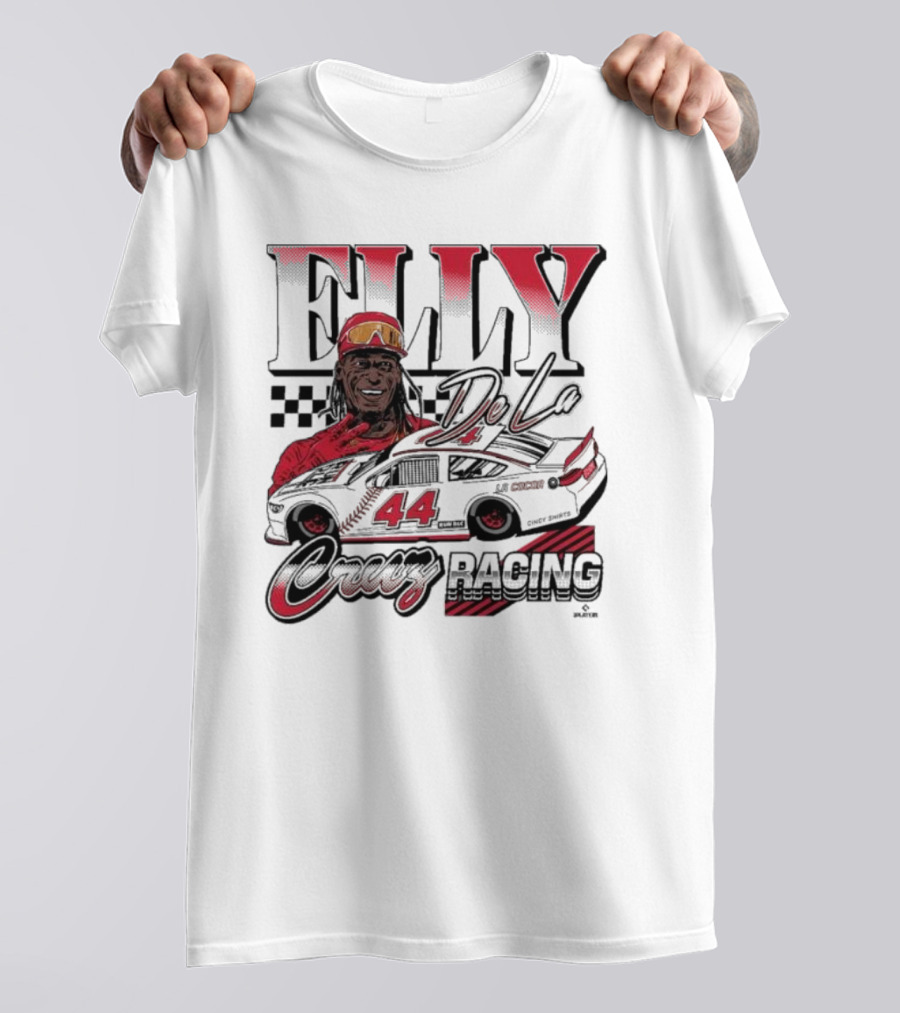 Elly De La Cruz Racing Car 44 Racing T-Shirt