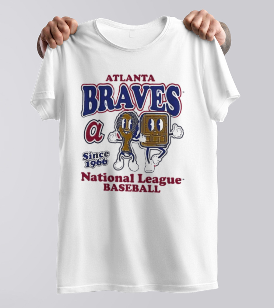 Atlanta Braves Cooperstown Collection Since 1966 National League Baseball T-Shirt