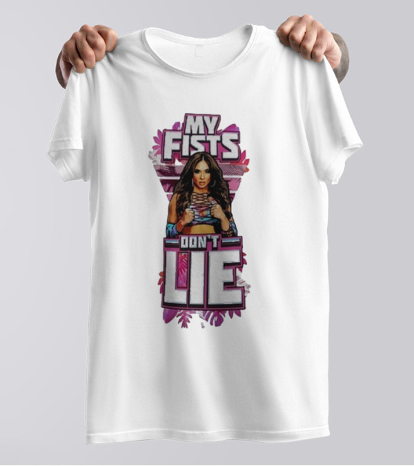 MY FISTS DON'T LIE Boxing Champion T-Shirt