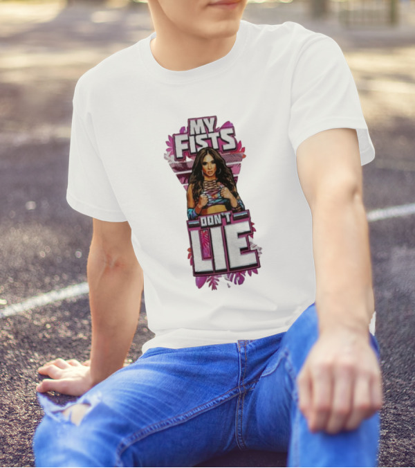 MY FISTS DON'T LIE Boxing Champion T-Shirt
