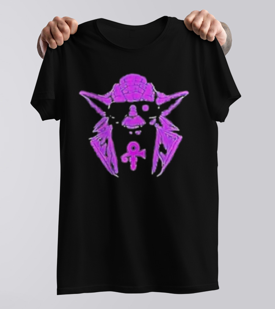 Yoda Purple Symbol Fusion T-Shirt