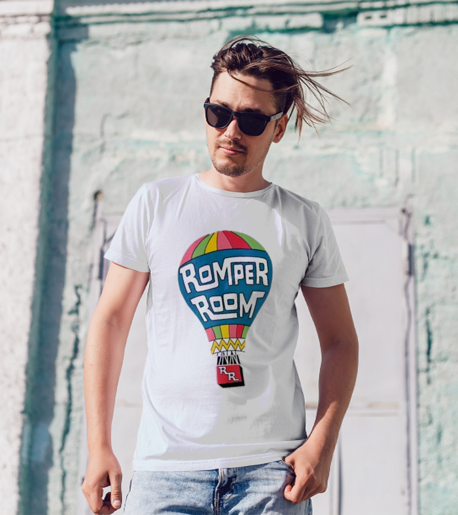 Romper Room Retrontario Hot Air Balloon Retro T-Shirt