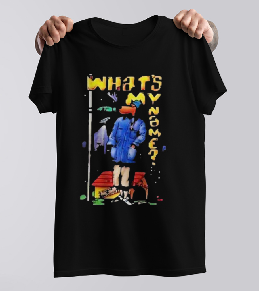 What's My Name Snoop Doggy Dogg Animated 90s T-Shirt