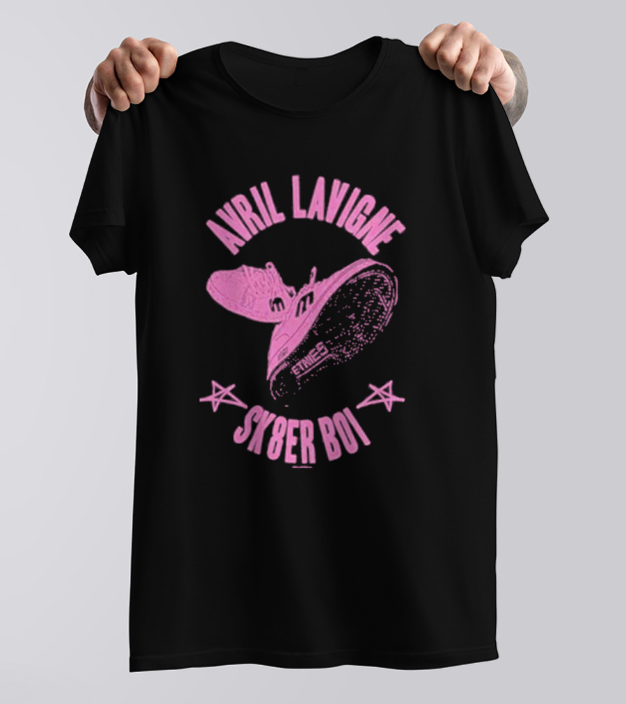 AVRIL LAVIGNE SK8ER BOI ETNIES STAR T-Shirt