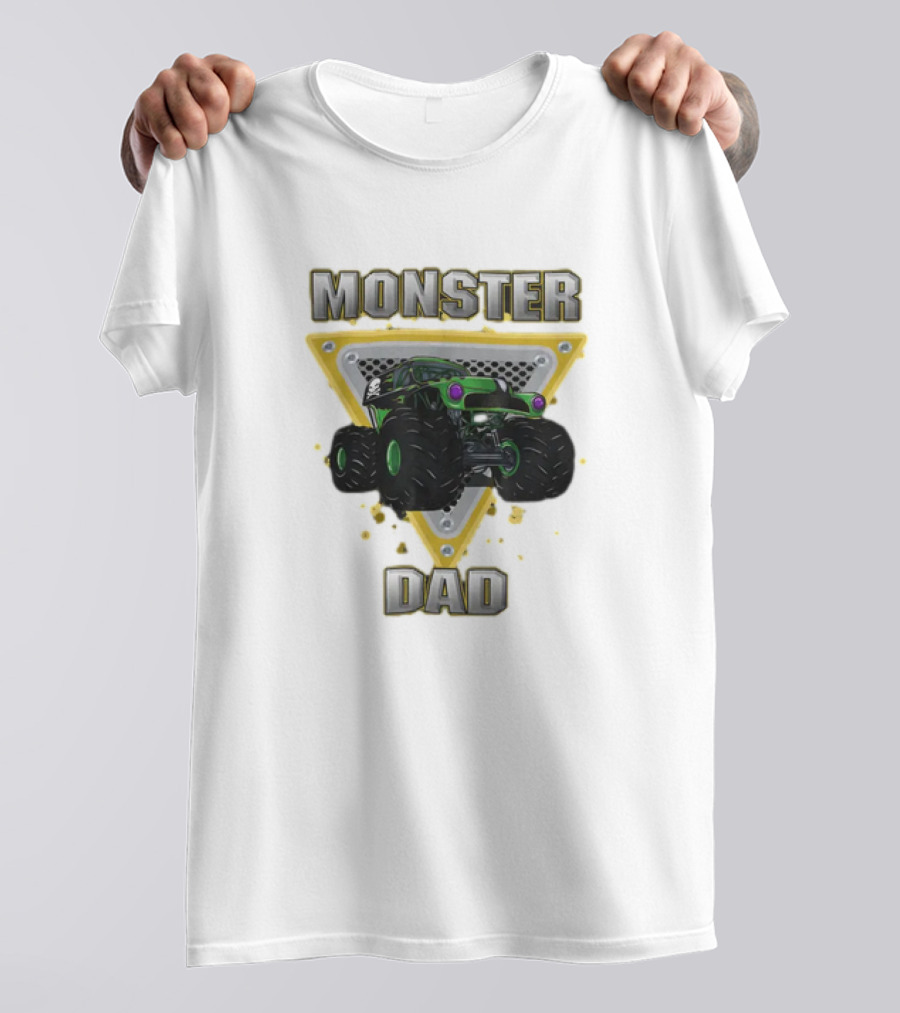 Monster Dad Monster Truck T-Shirt