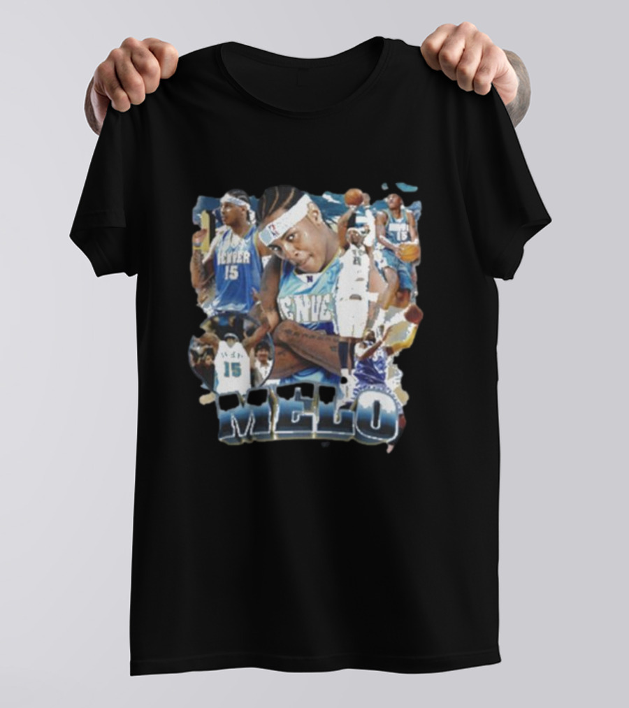 Melo Denver Rap Basketball Legend T-Shirt