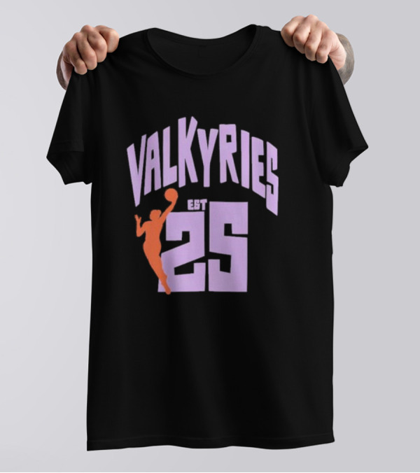 Golden State Valkyries EST 25 Basketball Playa Society T-Shirt