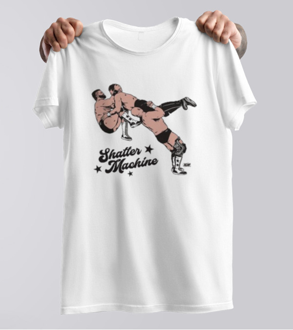 Shatter Machine Wrestling Move Top Rope Action T-Shirt