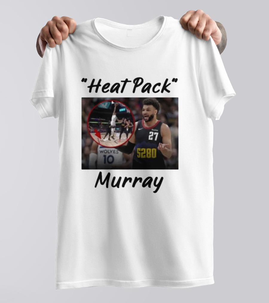 Heat Pack Murray 5280 Wolves 27 Basketball Action T-Shirt