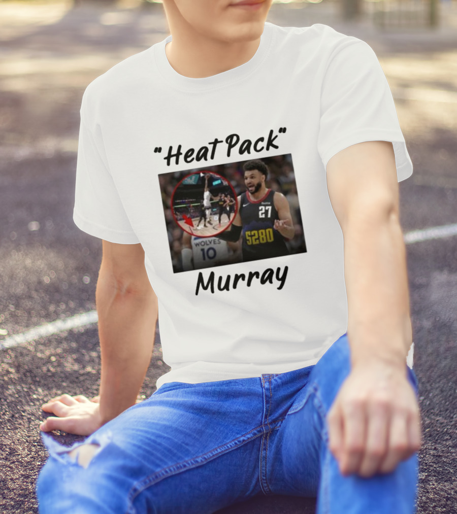 Heat Pack Murray 5280 Wolves 27 Basketball Action T-Shirt