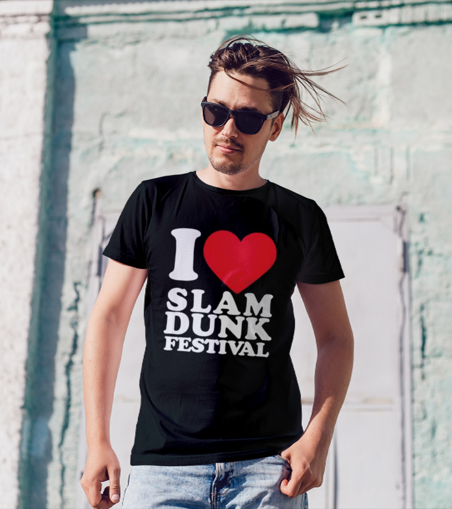I Heart Slam Dunk Festival T-Shirt