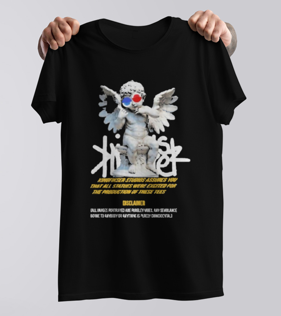 Kingfisher Studios Assures You Statues Were Excited For Tees Purely Vibes Innocental T-Shirt