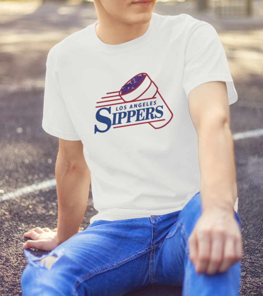 Los Angeles Sippers Drink Cup T-Shirt