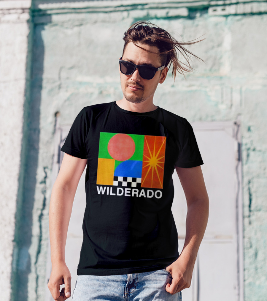 Wilderado Merch Talker Colorful Geometric Abstract T-Shirt