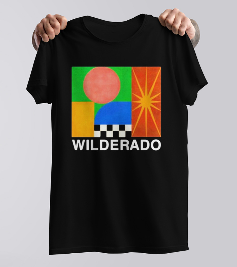 Wilderado Merch Talker Colorful Geometric Abstract T-Shirt
