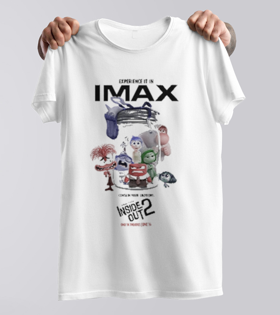 Inside Out 2 Experience It In IMAX June 14 T-Shirt