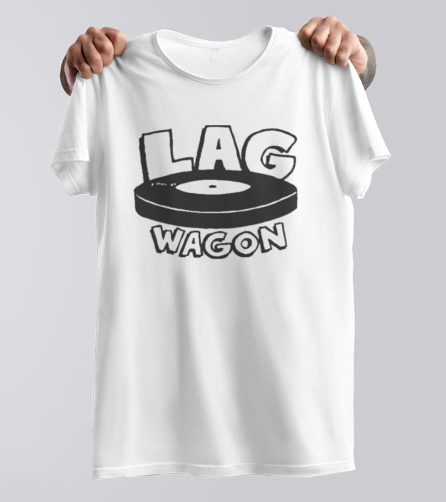 Lagwagon Wagon Vinyl Record T-Shirt