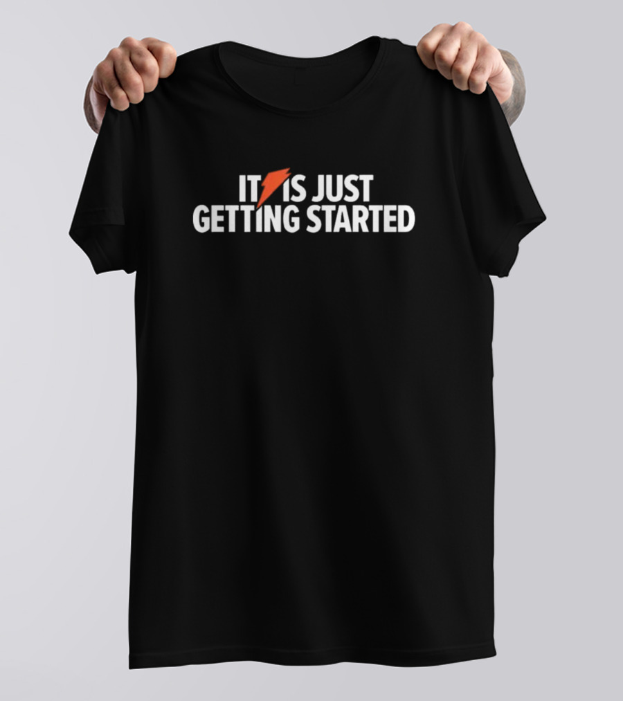 Caitlin Clark X Gatorade It Is Just Getting Started Commercial T-Shirt