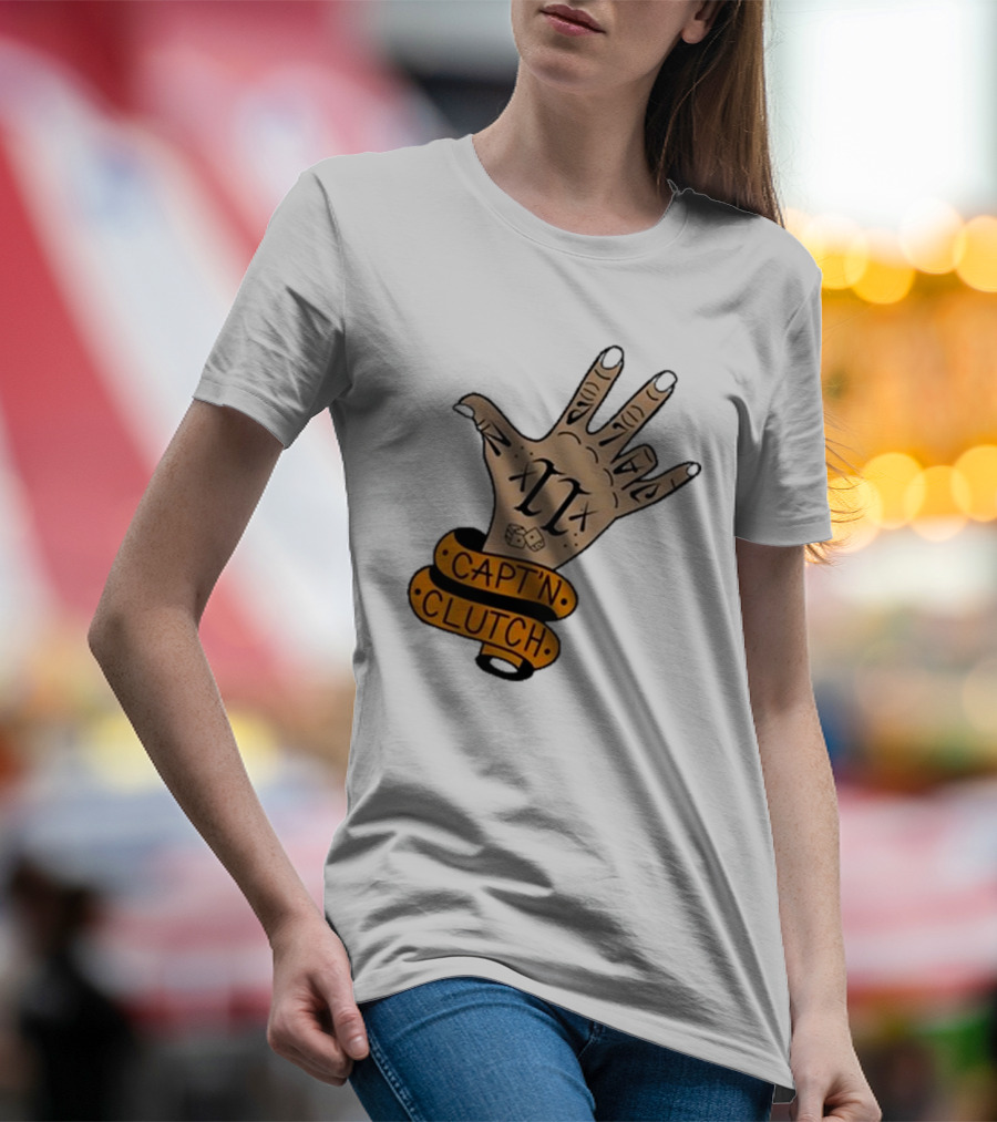 Cap’n Clutch Five Dice Hand Tattoo T-Shirt