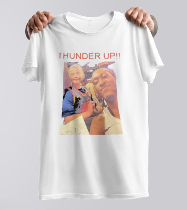 THUNDER UP Chet And Jdub Fan Moment T-Shirt