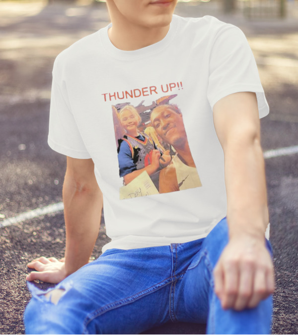 THUNDER UP Chet And Jdub Fan Moment T-Shirt