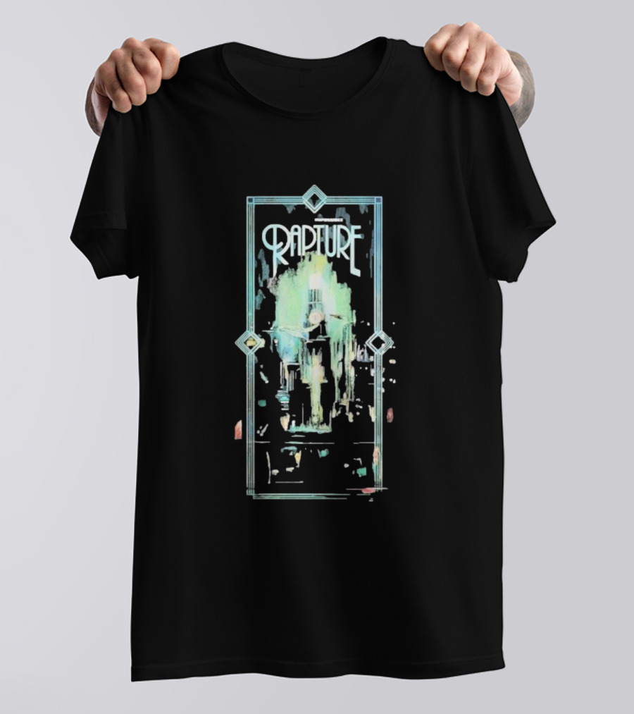Choose The Impossible Rapture Bioshock Cityscape Art Deco T-Shirt