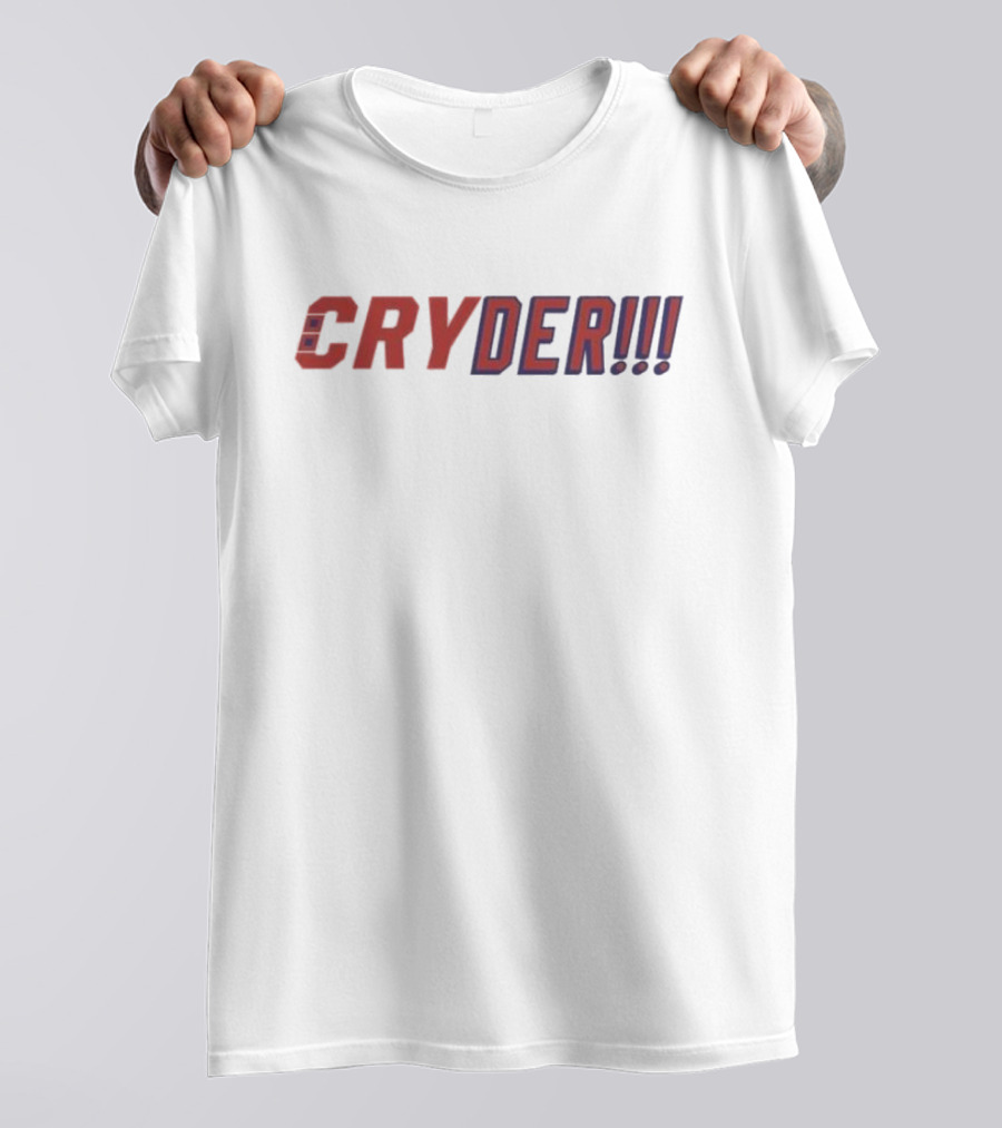 Chris Cryder CRYDER Rangers Hockey Enthusiast T-Shirt