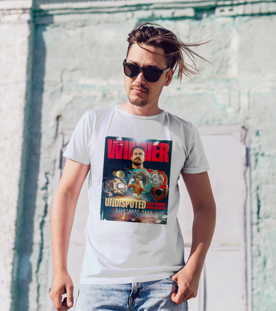 Winner Undisputed Heavyweight World Champion Oleksandr Usyk T-Shirt