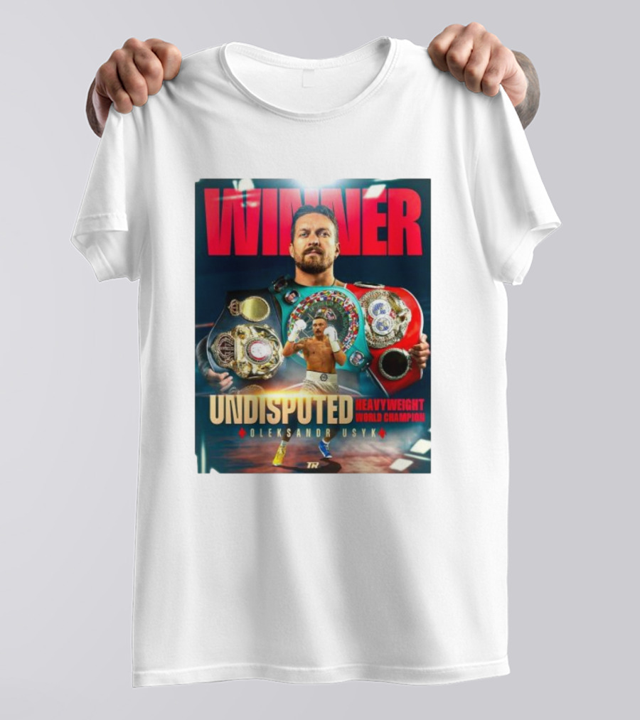 Winner Undisputed Heavyweight World Champion Oleksandr Usyk T-Shirt