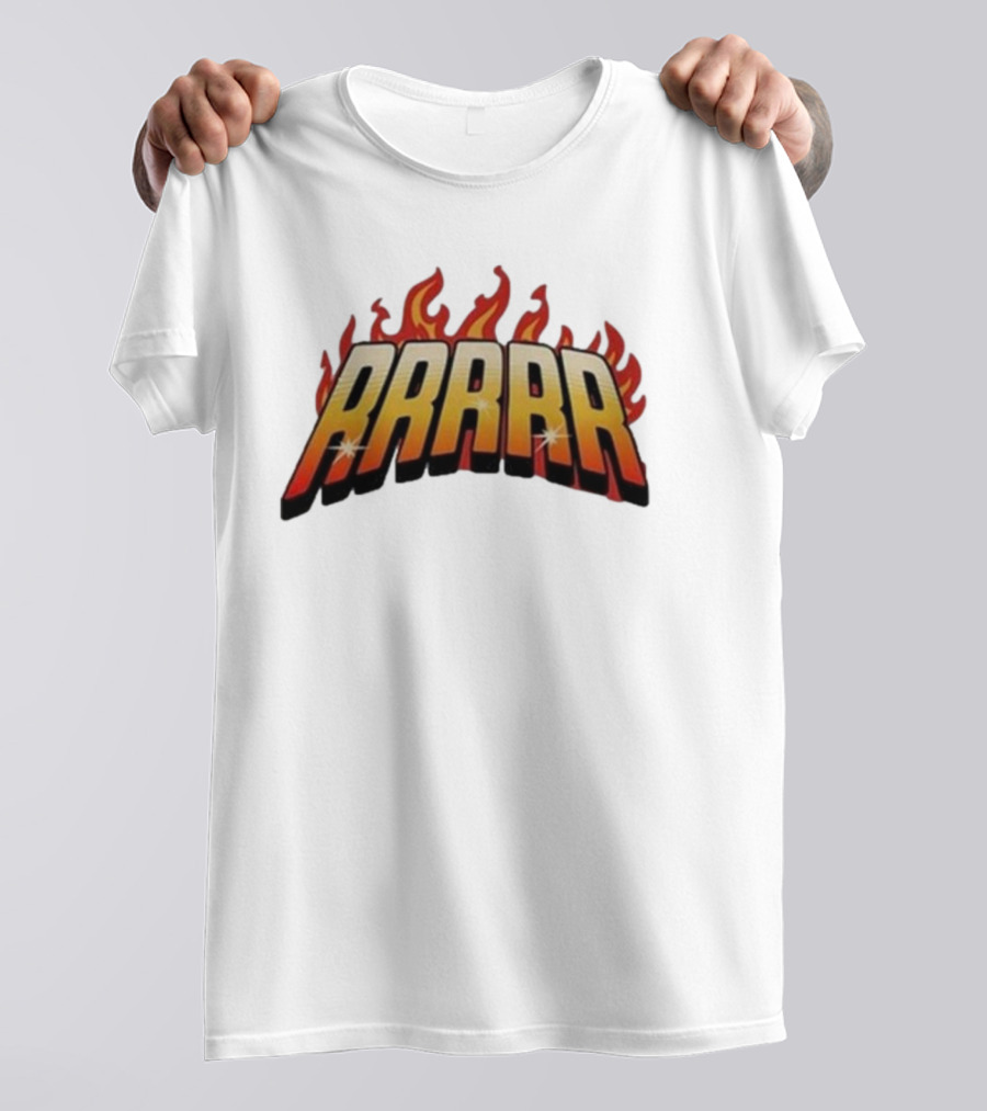 Rrrrrrr Top Slangteez Flames T-Shirt