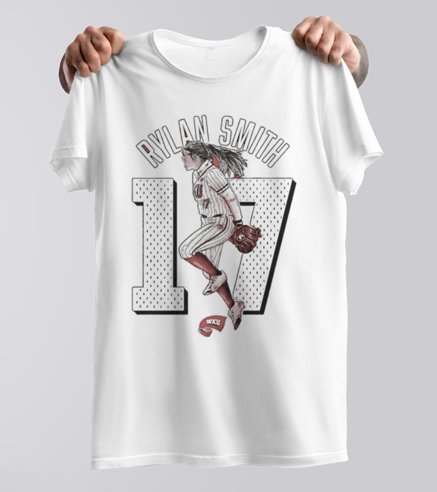 Rylan Smith 17 WKU Baseball T-Shirt