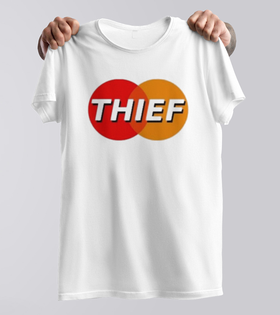 THIEF Logo Parody Mastercard T-Shirt