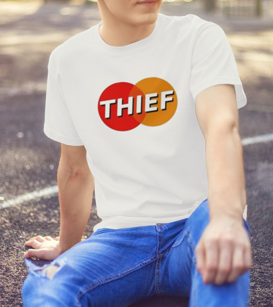 THIEF Logo Parody Mastercard T-Shirt