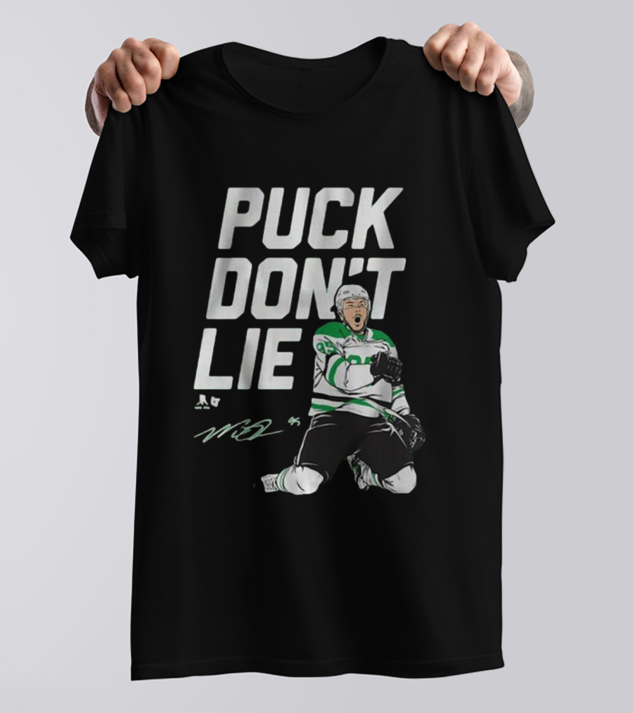 Matt Duchene Puck Don’t Lie Hockey Celebration Art Signature T-Shirt