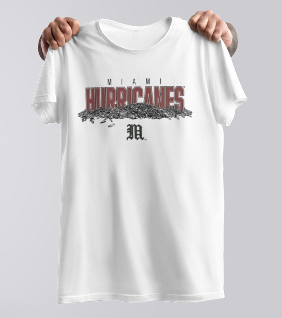 MIAMI HURRICANES BASEBALL SUNFLOWER SEEDS M T-Shirt